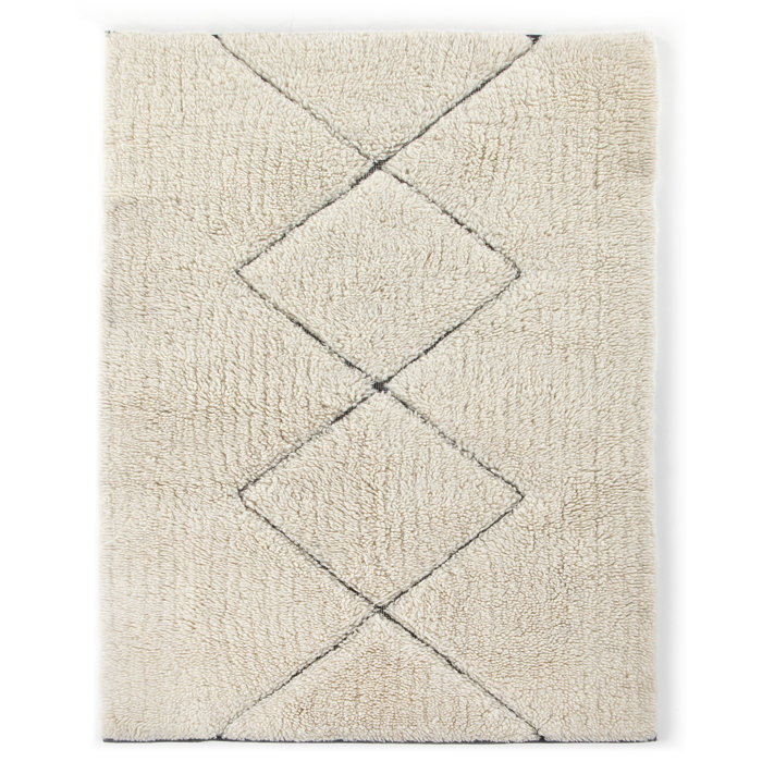 Allmodern Dag Hand Tufted Moroccan Rug Wayfair